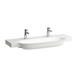 Laufen Waschtisch The New Classic 480x1200x165mm, Weiß, 1 Hahnloch, links/rechts... LAUFEN-H8138580001151 7612738940300 (Abb. 1)
