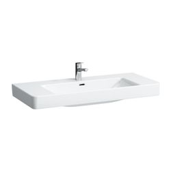 Laufen Waschtisch Laufen Pro S 465x1050x175mm, Weiß, 1 Hahnloch, mit Überlauf... LAUFEN-H8139660001041 7612738280758 (Abb. 1)