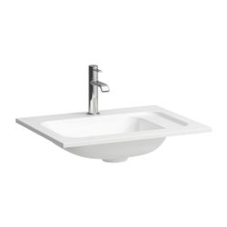 Laufen Möbelwaschtisch Slim, MEDA, 445x575x130mm, Mattweiß, aus Marbond, Ablage ... LAUFEN-H8141137571111 7612738097363 (Abb. 1)