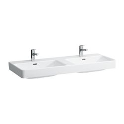 Laufen Doppelwaschtisch Laufen Pro S 465x1200x175mm, Weiß LCC, ohne Hahnloch, mi... LAUFEN-H8149664001091 7612738353087 (Abb. 1)