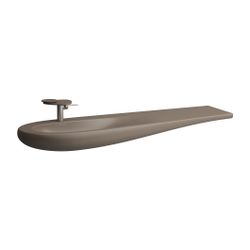 Laufen Waschtisch, Ilbagnoalessi, 500x1600x165mm, Kaffee Matt, Ablage rechts, oh... LAUFEN-H8149711881091 7612738078720 (Abb. 1)