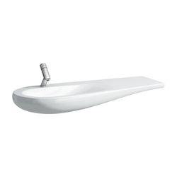 Laufen Möbelwaschtisch, Ilbagnoalessi, 500x1200x165mm, Weiß LCC, Abl. rechts, 1 ... LAUFEN-H8149734001041 7612738320348 (Abb. 1)
