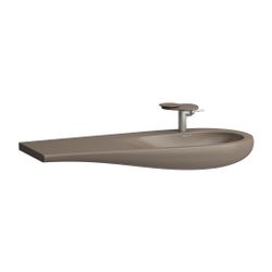 Laufen Möbelwaschtisch, Ilbagnoalessi, 500x1200x165mm, Kaffee Matt, Abl. links, ... LAUFEN-H8149741881041 7612738078997 (Abb. 1)