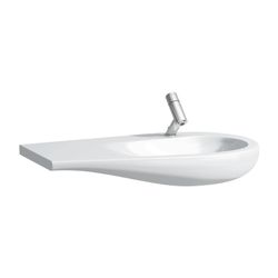 Laufen Möbelwaschtisch, Ilbagnoalessi, 500x900x165mm, Weiß LCC, Abl. links, ohne... LAUFEN-H8149764001091 7612738320485 (Abb. 1)