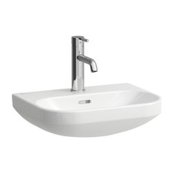 Laufen Handwaschbecken LUA 340x450x145mm, Weiß, ohne Hahnloch, mit Überlauf... LAUFEN-H8150840001091 7612738060619 (Abb. 1)