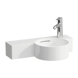 Laufen Handwaschbecken VAL 315x550x155mm, Active Weiß LCC, ohne Hahnloch/Überlau... LAUFEN-H815284A001421 7612738087524 (Abb. 1)