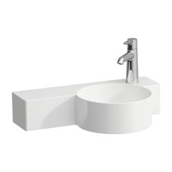 Laufen Handwaschbecken VAL 315x550x155mm, Weiß, 1 Hahnloch, rechts, ohne Überlau... LAUFEN-H8152840001141 7612738979065 (Abb. 1)