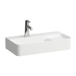 Laufen Aufsatzwaschtisch kompakt VAL 310x600x155mm, A. Weiß LCC, ohne Hahnloch/Ü... LAUFEN-H817285A001421 7612738088705 (Abb. 1)