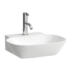 Laufen Aufsatzhandwaschbecken INO 450x410x145mm, Weiß, 1 Hahnloch, ohne Überlauf... LAUFEN-H8163000001111 7612738343248 (Abb. 1)
