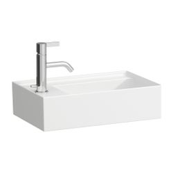 Laufen Handwaschbecken Kartell 280x460x150mm, Weiß, asymmetrisch 1 Hahnloch, ohn... LAUFEN-H8153350001111 7612738340889 (Abb. 1)