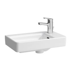 Laufen Handwaschbecken Laufen Pro S 280x480x150mm, Weiß LCC, asymmetrisch 1 Hahn... LAUFEN-H8159544001041 4014804772151 (Abb. 1)