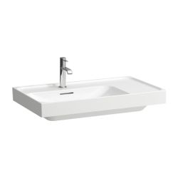 Laufen Waschtisch MEDA 460x800x160mm, Mattweiß, Ablage rechts, 1 Hahnloch, mit Ü... LAUFEN-H8171167571041 7612738062408 (Abb. 1)