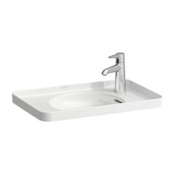 Laufen Einbauwaschtisch von oben VAL 360x550x145mm, Weiß, ohne Hahnloch, mit Übe... LAUFEN-H8172810001091 7612738342685 (Abb. 1)