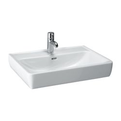 Laufen Aufsatzwaschtisch Laufen Pro A 480x550x170mm, Weiß, 1 Hahnloch, mit Überl... LAUFEN-H8179510001041 4014804478633 (Abb. 1)