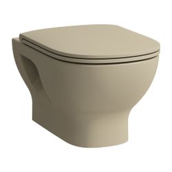 Laufen Tiefspül-WC wandhängend LUA 520x360mm, spülrandlos mit offener Befestigun... LAUFEN-H8200810180001 7612738982348 (Abb. 1)