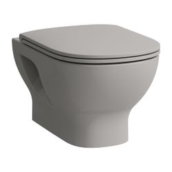 Laufen Tiefspül-WC wandhängend LUA 520x360mm, spülrandlos mit offener Befestigun... LAUFEN-H8200810370001 7612738982355 (Abb. 1)