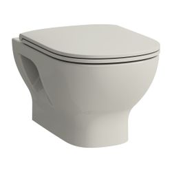 Laufen Tiefspül-WC wandhängend LUA 520x360mm, spülrandlos mit offener Befestigun... LAUFEN-H8200810490001 7612738982362 (Abb. 1)