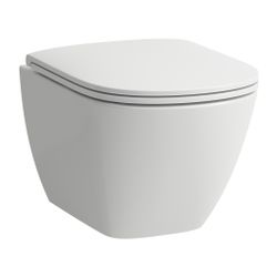 Laufen Tiefspül-WC wandhängend LUA 490x360mm, spülrandlos Ausführung kurz mit ve... LAUFEN-H8200830000001 7612738982485 (Abb. 1)
