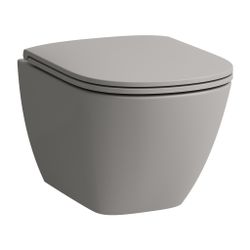 Laufen Tiefspül-WC wandhängend LUA 490x360mm, spülrandlos Ausführung kurz mit ve... LAUFEN-H8200830370001 7612738982508 (Abb. 1)