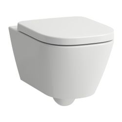 Laufen Wand-WC Advanced, verdeckte Befestigung, MEDA, 540x360mm, Mattweiß, Silen... LAUFEN-H8201107570001 7612738064433 (Abb. 1)