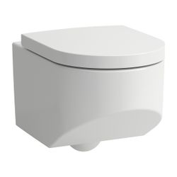 Laufen Tiefspül-WC wandhängend Sonar 540x370mm, Mattweiß, spülrandlos... LAUFEN-H8203417570001 7612738932787 (Abb. 1)