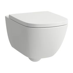Laufen Tiefspül-WC wandhängend Palmoba 540x365mm, Mattweiß, spülrandlos... LAUFEN-H8208027570001 7612738992330 (Abb. 1)