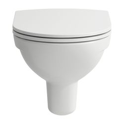 Laufen Tiefspül-WC wandhängend Laufen Pro 530x360mm, spülrandlos mit offener Bef... LAUFEN-H8209600000001 7612738907020 (Abb. 1)