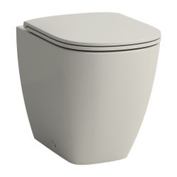 Laufen Stand-Tiefspül-WC LUA, 520x360x420mm, Pergamon, spülrandlos, Abgang waage... LAUFEN-H8230810490001 7612738058692 (Abb. 1)
