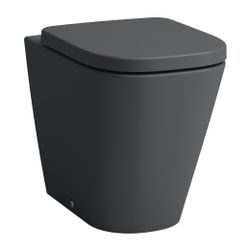 Laufen Stand-Tiefspül-WC MEDA, 540x360x430mm, Mattgraphit, Silent Flush, spülran... LAUFEN-H8231117580001 7612738069650 (Abb. 1)