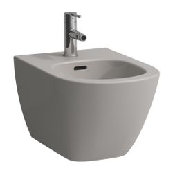 Laufen Wandbidet LUA 520x360mm, 1 Hahnloch, mit Überlauf, ohne seitliches Loch f... LAUFEN-H8300810373021 7612738982454 (Abb. 1)
