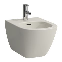 Laufen Wandbidet LUA 520x360mm, 1 Hahnloch, mit Überlauf, ohne seitliches Loch f... LAUFEN-H8300810493021 7612738982461 (Abb. 1)