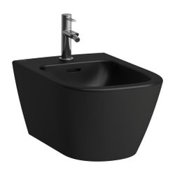 Laufen Wandbidet Advanced, verdeckte Befestigung, MEDA, 540x360mm, Mattschwarz, ... LAUFEN-H8301107163021 7612738064846 (Abb. 1)