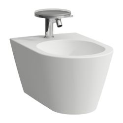 Laufen Wandbidet Kartell 545x370mm, Mattweiß, 1 Hahnloch, ohne seitliches Loch f... LAUFEN-H8303317573021 7612738278991 (Abb. 1)