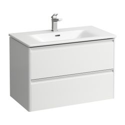 Laufen Waschtisch mit Unterbau Palace SET 450x800x545mm, Mattweiß, Weiß, 1 Hahnl... LAUFEN-H8607052601041 7612738947903 (Abb. 1)