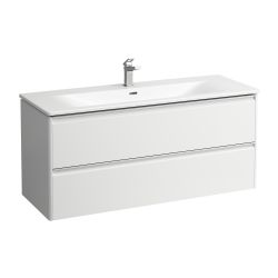 Laufen Waschtisch mit Unterbau Palace SET 450x1200x545mm, glänzend Weiß, 1 Hahnl... LAUFEN-H8607092611041 7612738991128 (Abb. 1)