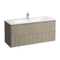 Laufen Waschtisch mit Unterbau Palace SET 450x1200x545mm, Ulme hell, Weiß, 1 Hah... LAUFEN-H8607092621041 7612738991135 (Abb. 1)