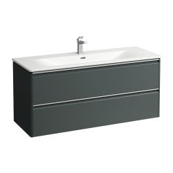 Laufen Waschtisch mit Unterbau Palace SET 450x1200x545mm, Weiß, 1 Hahnloch, Über... LAUFEN-H8607092661041 7612738991159 (Abb. 1)