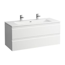 Laufen Waschtisch mit Unterbau Pro S Set 500x1200x545mm, Eiche/Weiß, 1 Hahnloch,... LAUFEN-H8619674791071 7612738917524 (Abb. 1)