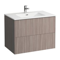 Laufen Waschtisch mit Unterbau Pro S Set BASE 500x800x610mm, Ulme hell/Weiß, 1 H... LAUFEN-H8649612621041 7612738917623 (Abb. 1)