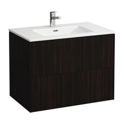 Laufen Waschtisch mit Unterbau Pro S Set BASE 500x800x610mm, Ulme/ dunkelWeiß, 1... LAUFEN-H8649612631041 7612738917630 (Abb. 1)