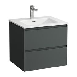 Laufen Waschtisch mit Unterbau Pro S Set LANI 500x600x540mm, Verkehrsgrau, Weiß,... LAUFEN-H8649642661041 7612738051808 (Abb. 1)