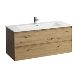 Laufen Waschtisch mit Unterbau Pro S Set LANI 500x1200x540mm, Wildeiche, Weiß, 1... LAUFEN-H8649692671041 7612738052232 (Abb. 1)