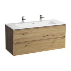 Laufen Waschtisch mit Unterbau Pro S Set LANI 500x1200x540mm, Wildeiche/Weiß, 1 ... LAUFEN-H8649692671071 7612738052294 (Abb. 1)