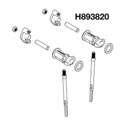Laufen EasyFit 2,0 Montageset M12 für Wand WC und Wand Bidet... LAUFEN-H8938200000001 7612738040307 (Abb. 1)