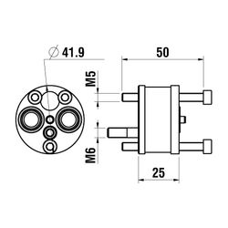 Laufen Verlängerungsset Simibox 1-Point 25mm... LAUFEN-HF530020000000 7612738995645 (Abb. 1)