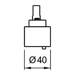 Laufen Ecototal Patrone umgekehrt... LAUFEN-WI188008000061 7612742470640 (Abb. 1)