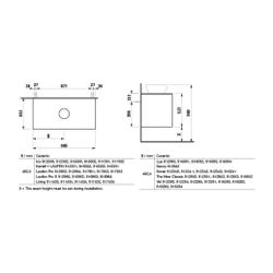 Laufen Waschtisch Unterbau u. Platte Schubladenel. LANI 493x985x527mm, Verkehrsg... LAUFEN-H4043211122661 7612738046644 (Abb. 1)
