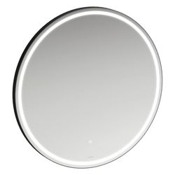Laufen Spiegel Base 2.0 800x800mm, rund, LED-Beleuchtung, 1 Sensorschalter, Schw... LAUFEN-H4443911084501 7612738151683 (Abb. 1)