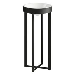 Laufen Waschtisch bodenstehend XCross 397x427x900mm, mit Wandanbindung ohne Arma... LAUFEN-H511CR37161121 7612738178864 (Abb. 1)