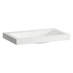 Laufen Waschtisch-Schale Classics 800x500x111mm, rechteckig, mit Armaturenbank u... LAUFEN-H512CL70001111 7612738180072 (Abb. 1)